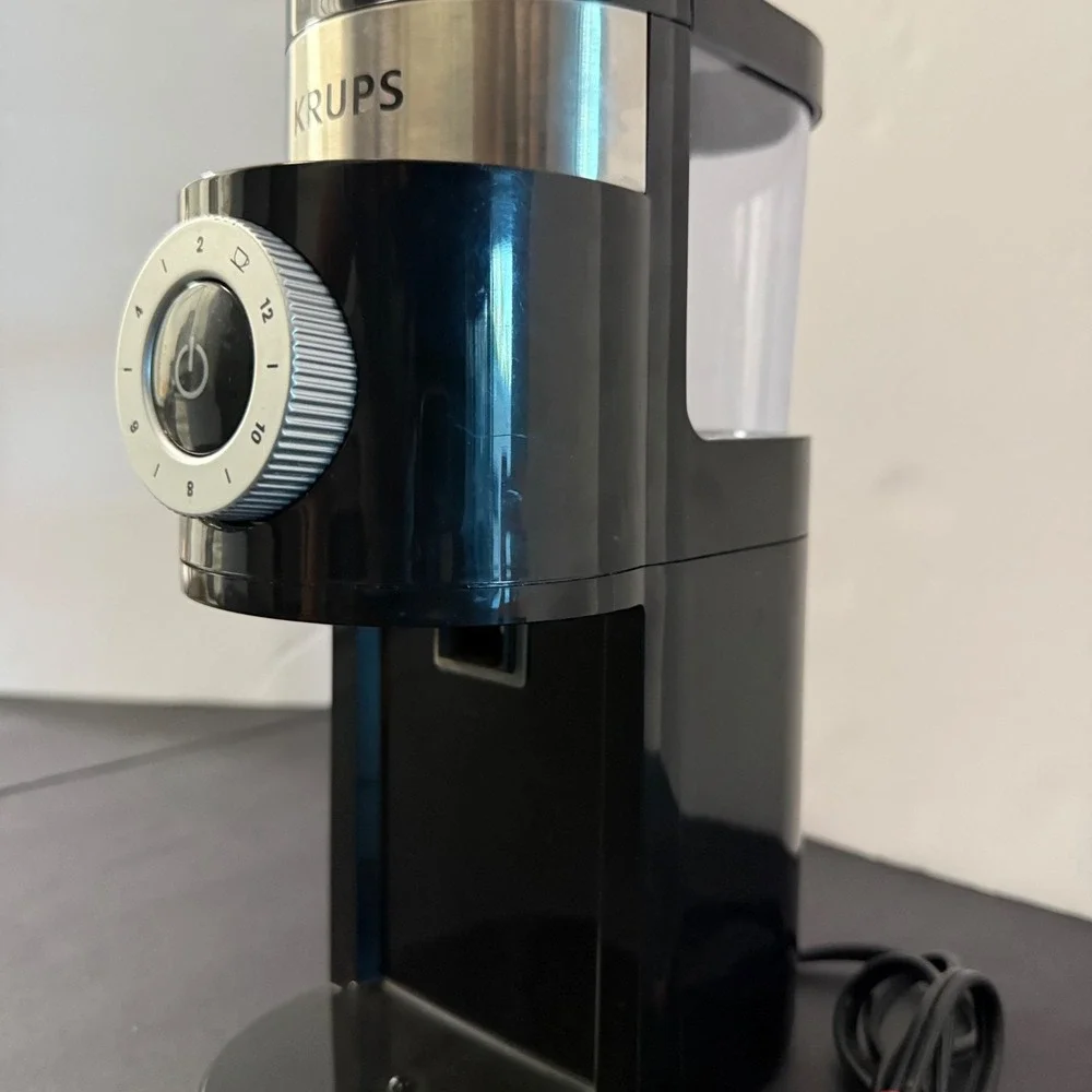 Krups GX5000 Burr Coffee Grinder Motor Base Only OEM Tested Black